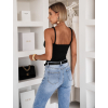 Černé elegantní body STRONYA (Veľkosť M/L)