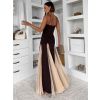 128708 4 hnede maxi dlouhe elegantni saty drelvik