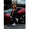 Černé sportovní fitness legíny IMERON (Veľkosť L)