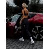 Černé sportovní fitness legíny IMERON (Veľkosť L)