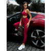 Červená sportovní fitness podprsenka LOVIRA (Veľkosť L)
