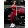 Červená sportovní fitness podprsenka LOVIRA (Veľkosť L)
