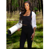 Čierne športové jóga tielko LURESTA