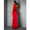 Červené dlhé spoločenské šaty KULOSA