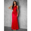 Červené dlhé spoločenské šaty KULOSA
