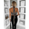 Leopardí sexy viazací top REIGH