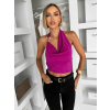 Magenta elegantní top ROUTALY (Veľkosť ONESIZE)
