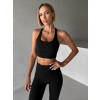 Černá sportovní fitness podprsenka MINARA (Veľkosť L)