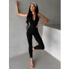 Čierny push up športový overal DRESIEN