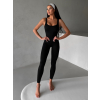 Čierny tvarujúci športový overal YUSARI