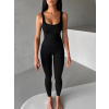 Čierny tvarujúci športový overal YUSARI