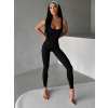 Čierny tvarujúci športový overal YUSARI