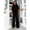 Čierny basic nohavicový komplet MYRLYN