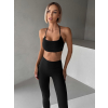 Čierna basic športová joga podprsenka MIVORA