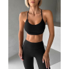 Čierna športová podprsenka BARYNA