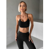 Čierna športová podprsenka BARYNA