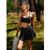 Čierna športová podprsenka BARYNA