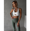 Biela športová joga podprsenka VEBINE