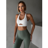 Biela športová joga podprsenka VEBINE