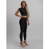 Černé sportovní legíny LOTOLIT s vysokým pasem (Veľkosť L)
