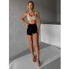 Čierne športové mini tvarujúce kraťasy BERINO