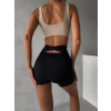 Čierne športové mini tvarujúce kraťasy BERINO