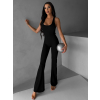 Čierny športový tvarujúci overal WARATY