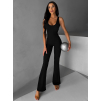 Čierny športový tvarujúci overal WARATY