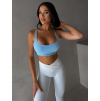Modrá športová joga podprsenka VARITON