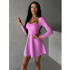 Ružové tenisové áčkové šaty RYTYLA s kraťaskami