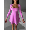 Ružové tenisové áčkové šaty RYTYLA s kraťaskami