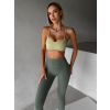 Zelená športová joga podprsenka KOWALA