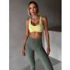 Zelená športová podprsenka JILJITA