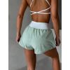 Zelené sportovní krátké kraťasy VERUNI (Veľkosť L)