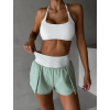 Zelené športové krátke kraťasy VERUNI