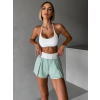 Zelené športové krátke kraťasy VERUNI