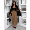 Hnědá tylová midi sukně NEXORA (Veľkosť ONESIZE)
