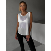 Biele fitness športové tielko ZALINA