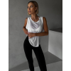 Biele fitness športové tielko ZALINA