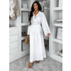 Biely mušelínový košeľový komplet BELIANE so sukňou