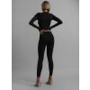 Černé sportovní push up legíny ABELO (Veľkosť L)