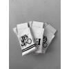Bílé vysoké ponožky ERIKA FASHION Line (Veľkosť 35-38)