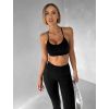 Černá sportovní elastická souprava OKULOTA (Veľkosť M)