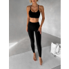 Čierna športová elastická súprava OKULOTA