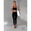 Černá sportovní elastická souprava OKULOTA (Veľkosť M)