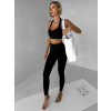 Čierna športová joga podprsenka PRELOMA