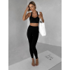 Čierna športová joga podprsenka PRELOMA