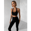 Čierna športová joga podprsenka PRELOMA
