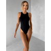 Černé elegantní elastické body LORIMY (Veľkosť L)