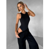 Černé elegantní elastické body LORIMY (Veľkosť L)